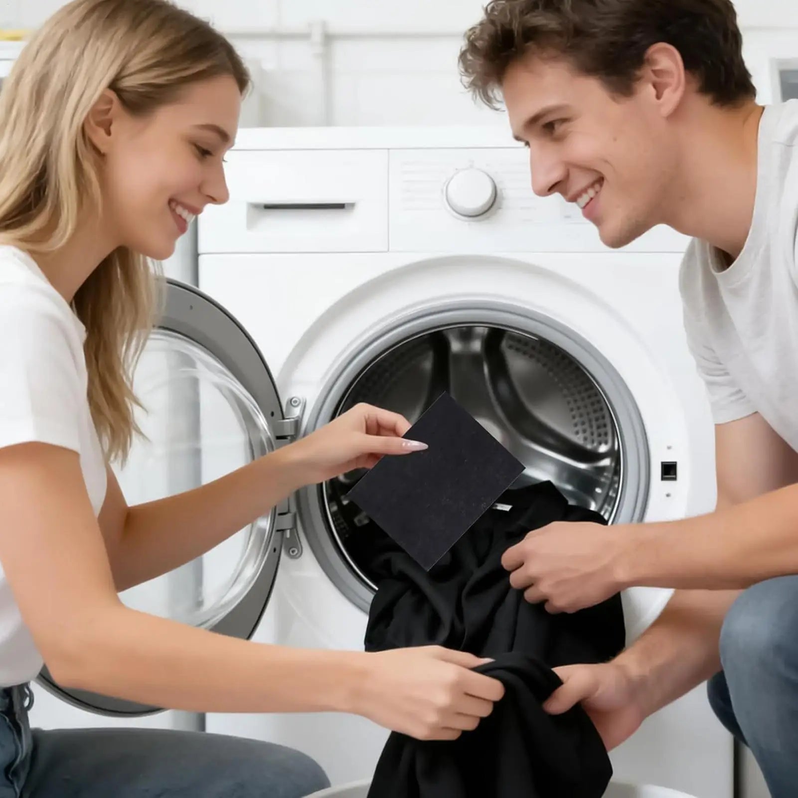 Black Dye for Clothes 10-Pieces Fiber Color Restorer Tablet Black Dye for Jeans for Washing Machine Laundry Home Fiber T-Shirts Qme