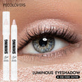 Pearl Shimmer Eyeshadow Pencil Chunky Glitter Sunset Gold Brown Qme 03