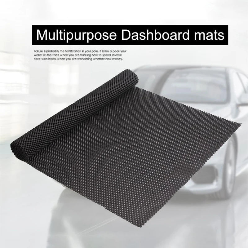 Car Trunk Mat Non-slip Soft DIY Cutting Easy Clean Outsize Mesh Qme