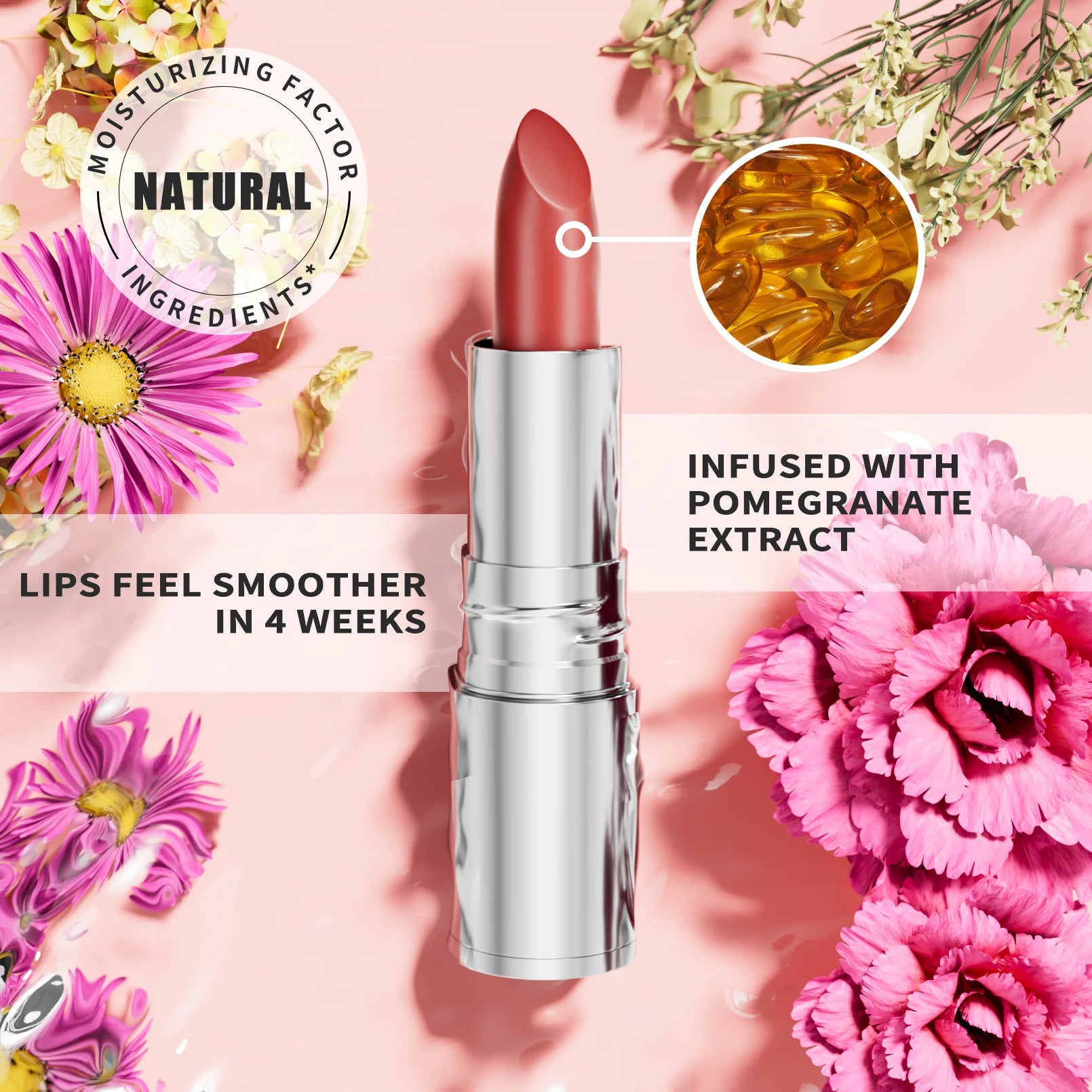 6-Color Matte Lipstick , Non-Fading, Non-Stick Cup Long-Lasting Velvet Finish, Smooth Matte Lip Color Waterproof Smudge-proof Qme