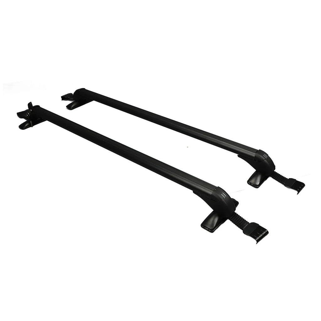 Car Roof Luggage Rack Aluminum Alloy Stainless Steel Rooftop Cargo Carrier with Protective Pads for Long Trips Qme