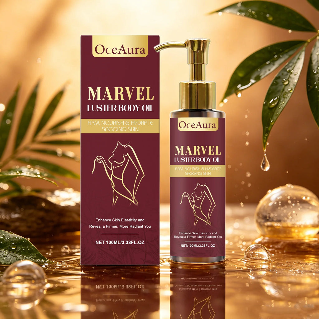 Oceaura Marvel Luster Body Oil Firm Skin Elasticity Enhanced Deep Qme