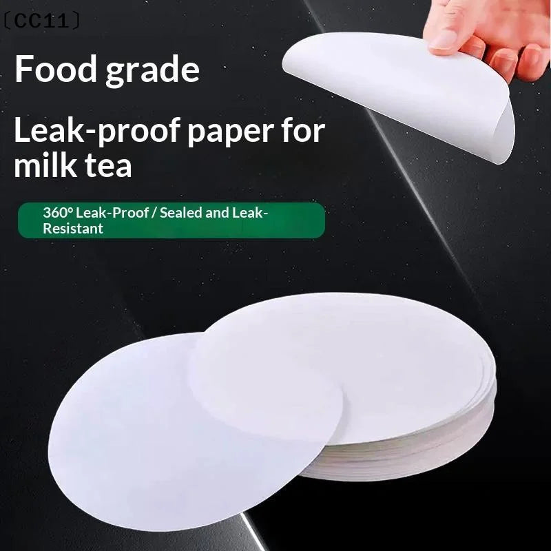 Disposable Leakproof Food Grade Coffee Milk Tea Beverage Pad Sealing Qme