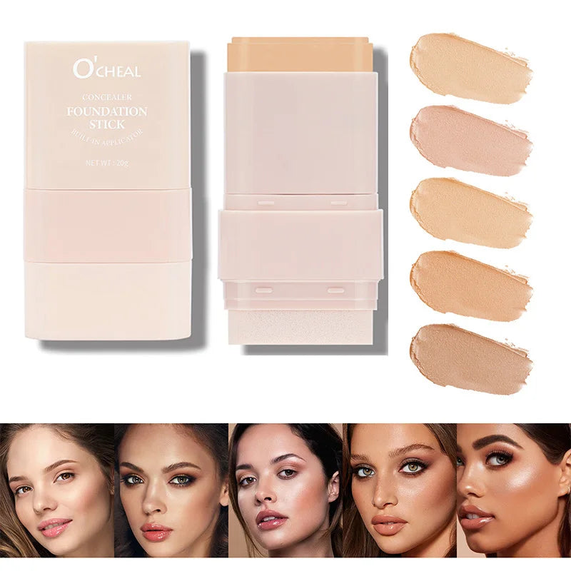 Moisturizing Foundation Make-up Stick Waterproof Concealer Qme