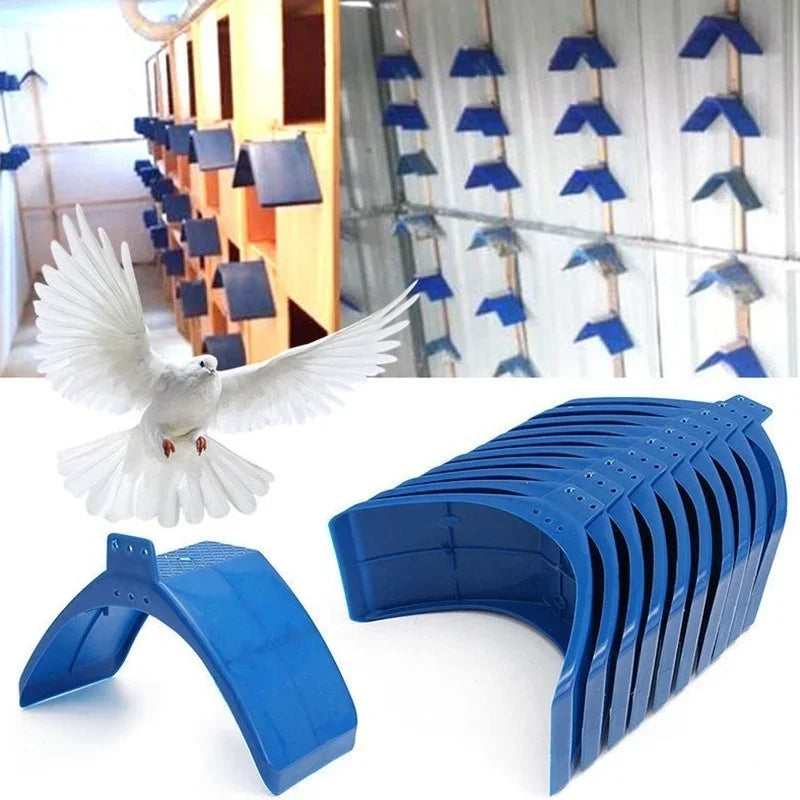 1Pcs V Pigeons Bird Pet Roost Bird Equipment Racing Pigeons Stand Rest Stand Pigeons Perches Dove Rest Stand Qme
