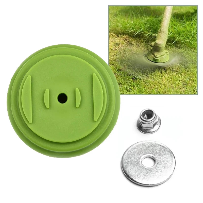 3pcs Grass Trimmer Head Cap Brush Cutter Blade Plastic Cover For Electric Lawn Mower Strimmer Brushcutter Garden Tools Accessory Qme