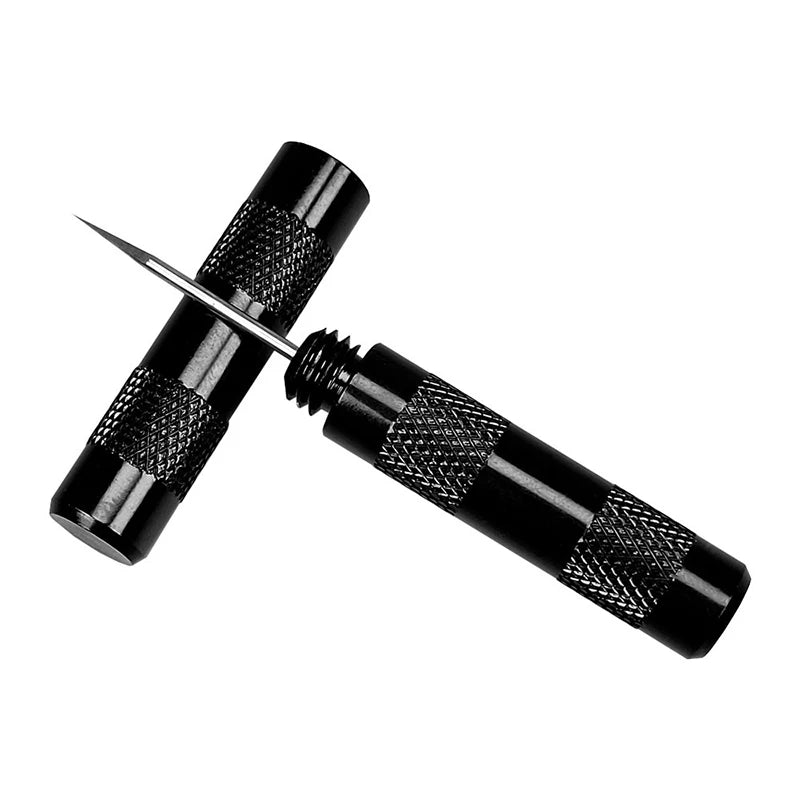Premium Steel Nozzle Needle Cleaners Disassembly Assistance Spray Pen Qme Black