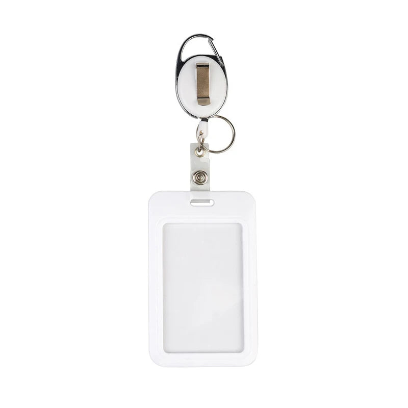 Sophisticated Document Card Holder Men Women Premium Retractable Qme A4