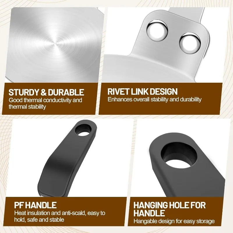 Mocha Pot Stainless Steel Thermal Conductive Plate Stainless Steel Induction Cooker Universal Heat Conduction Plate Qme