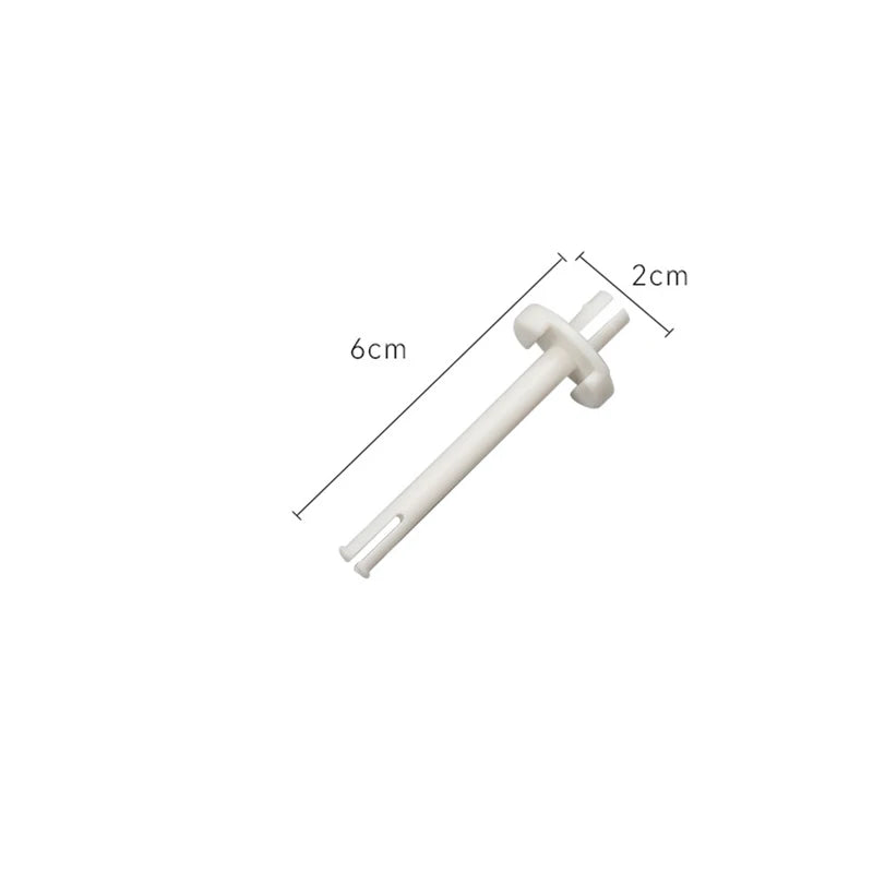 Auxiliary Sewing Machine Vertical White Plastic Thread Spool Pin Qme