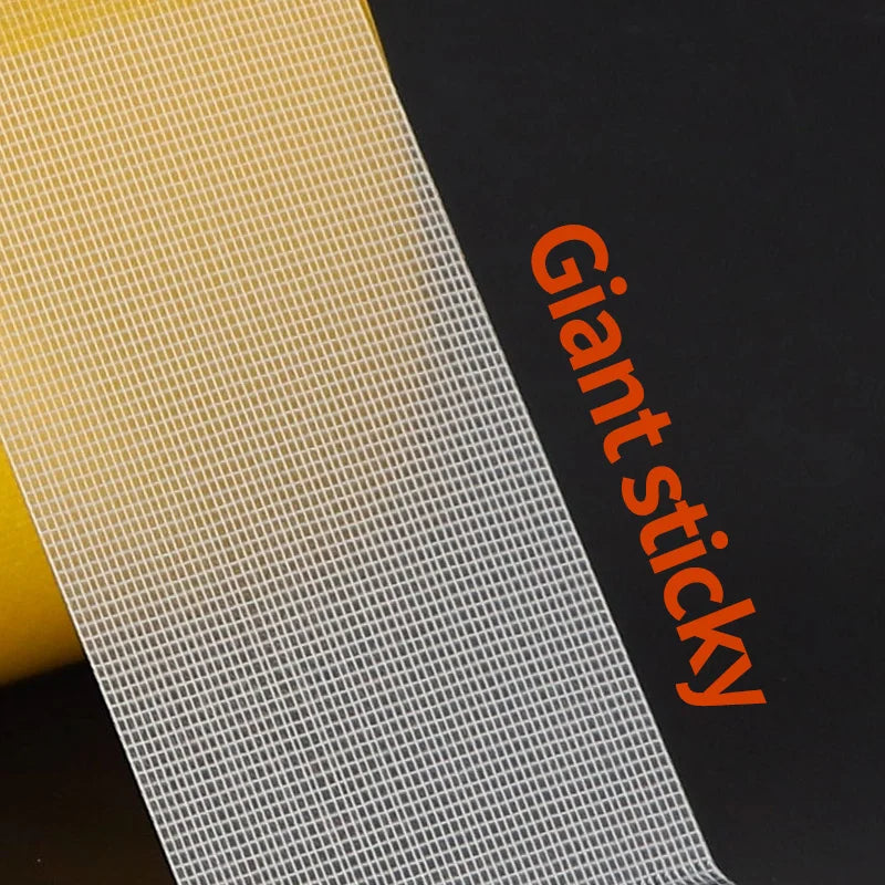 5M10M Extra Strong Double Sided Tape Translucent Mesh Super Traceless High Viscosity Cinta Doble Cara Adhesiva Fita Dupla Face Qme