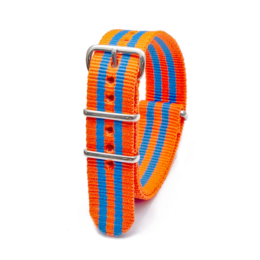 F Nylon Watch Band Straps Replacement Stainless Steel Buckle Men