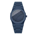 2026 Fashion Versatile Watch Men's Watch Plastic Men's Quartz Watch Qme Blue Without Box