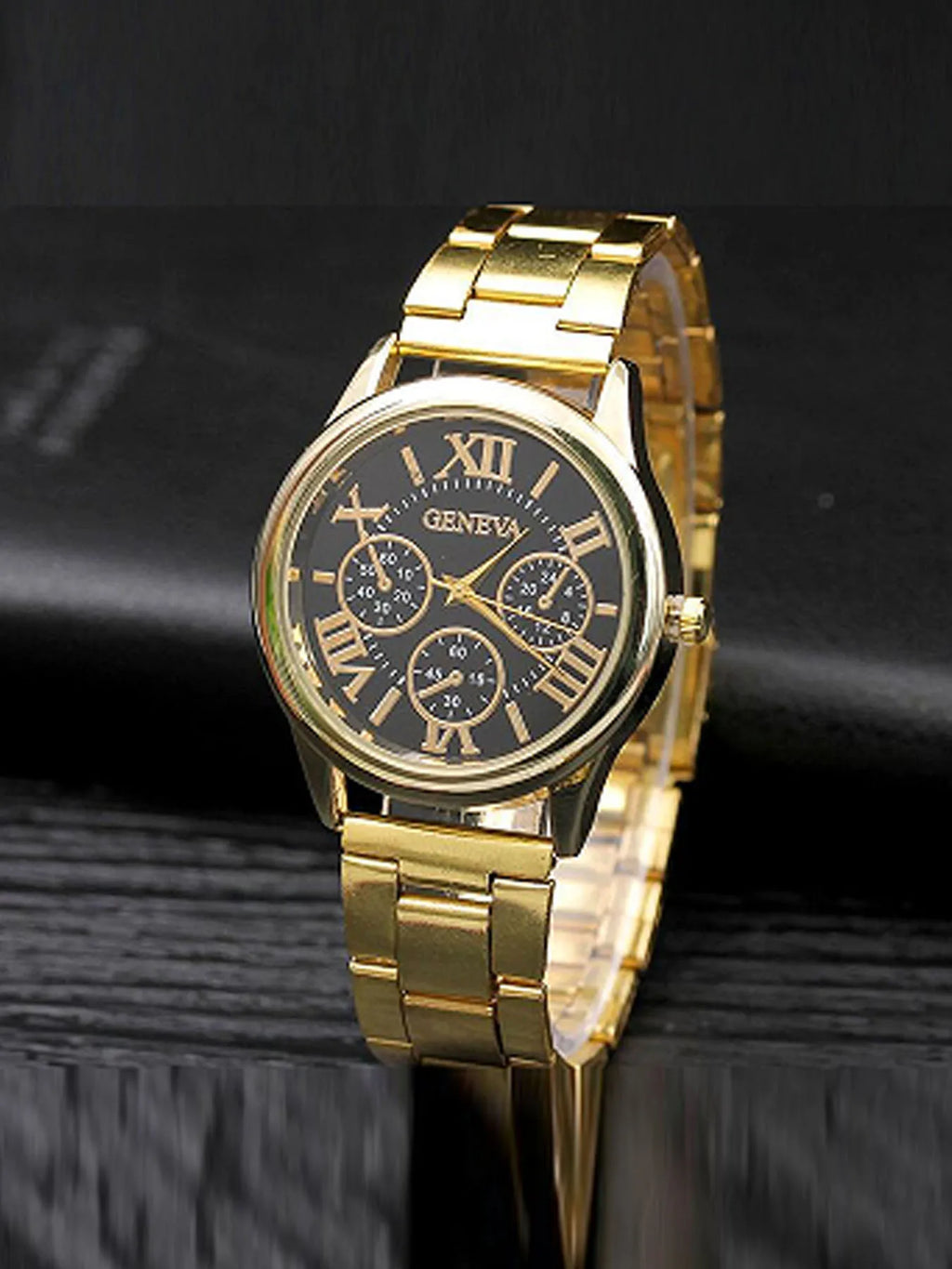 Quartz Watch for Women Deco 3 Eyes High-end Light Luxury Women Watches Stainless Steel Ladies Wristwatch Clock Qme
