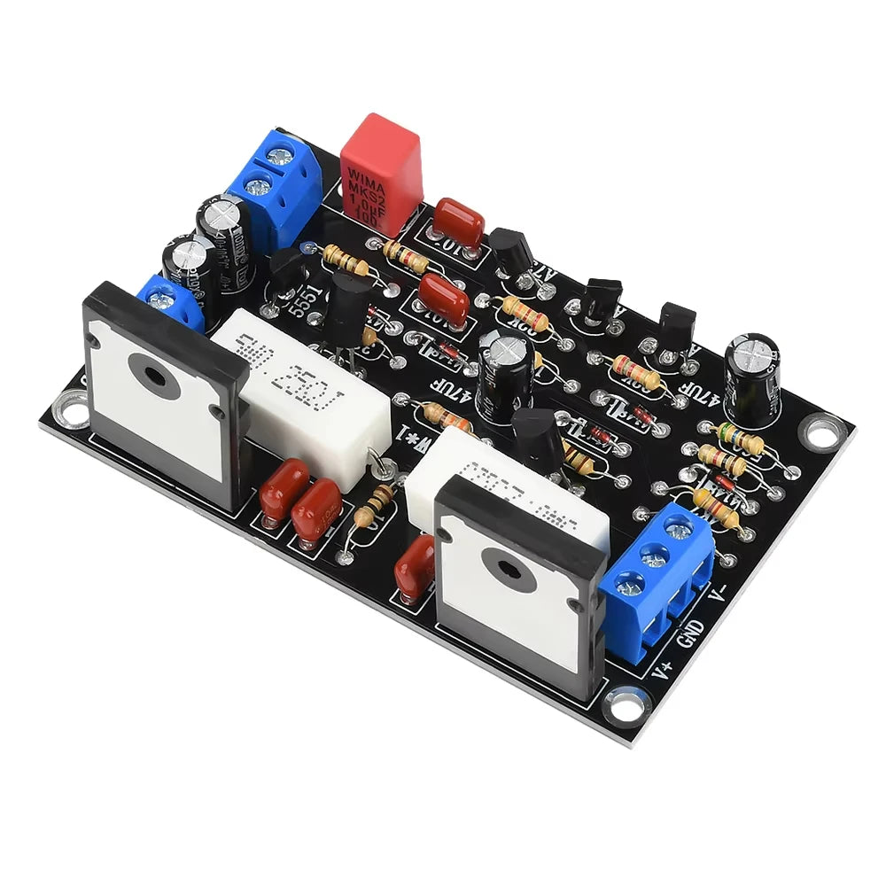 2SC5200+2SA1943 Tube 100W DC 35V Mono Channel HIFI Audio Amplifier Board Qme