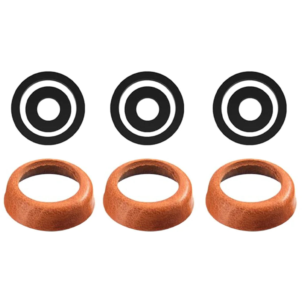 Leather Cuffs Sealing Rings Handle Pump Replacement Parts Garden Hand Qme
