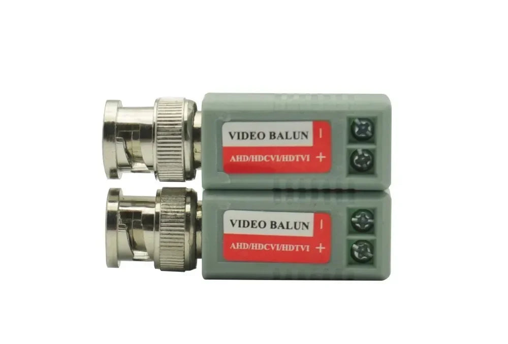 ANPWOO 10pcs(5Pairs) AHD/TVI/CVI CCTV Twisted BNC Passive Video Balun Transceiver COAX CAT5 Camera UTP Cable Coaxial Camera DVR Qme