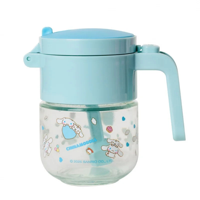 Hello Kitty Kuromi Salt Shaker and Spice Jar Set Glass Kitchen Spice Jars with Moisture-Proof Seals Salt Portioning Bottles Qme