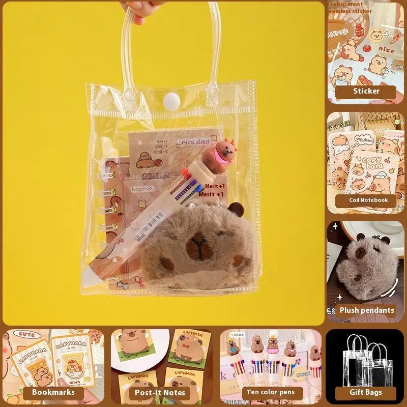 Pen Stickers Notebook Plush Pendants Handbag Final Prizes Stationery Qme A3