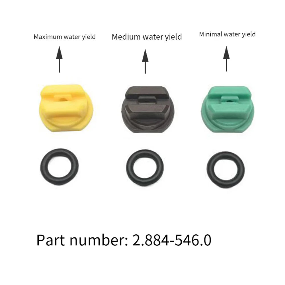 Washing Nozzle O-Ring For Karcher For Puzzi8/1 10/1 Cleaning Part 2.884-546.0 Replacement Cleaning Nozzle Black O-Ring Seal" Qme