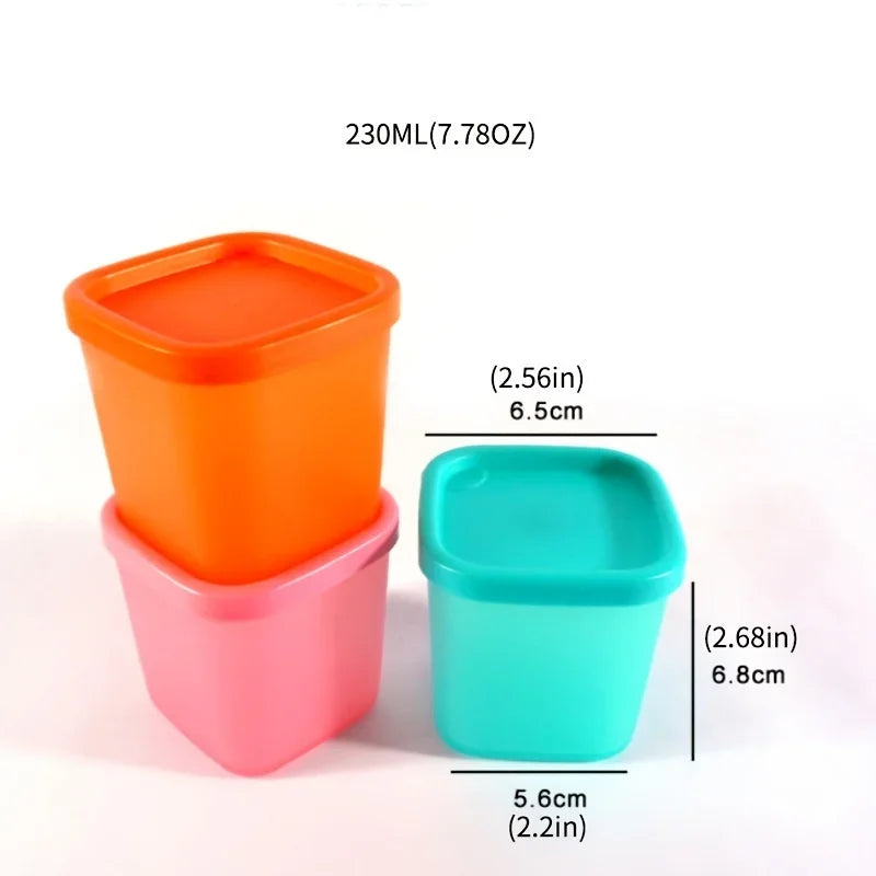 2pcs Refrigerator Fresh-keeping Box, Plastic Storage Food Box, Storage Box Qme