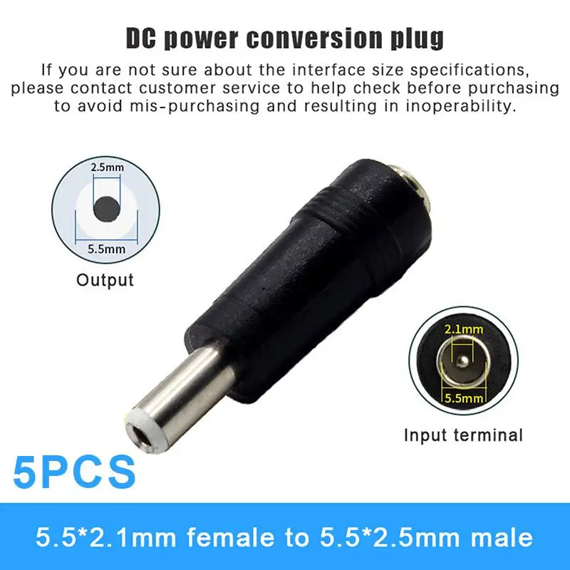 USB C Tablet Micro 20 DC Power Jack Adapter Converter Device Supply Qme A5
