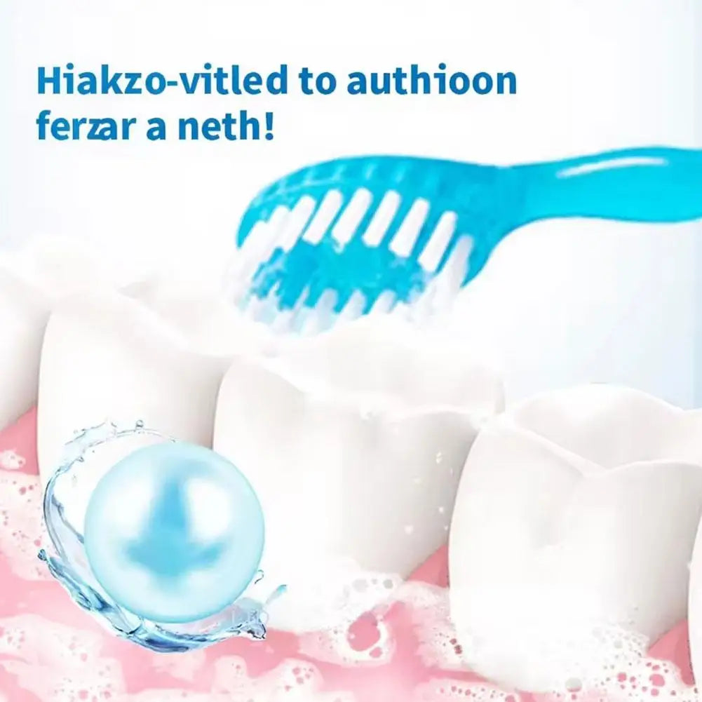Mini Travel Toothbrushes Disposable Burst Bead Toothbrush Portable Qme