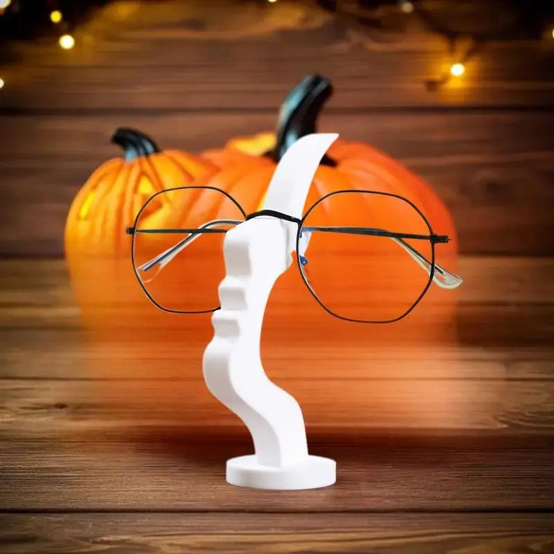 Eyeglass Stand Glasses Bar Shape Human Side Face Interesting Simple Qme