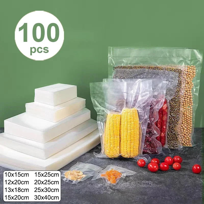 Storage Vacuum Packaging Bags Food Packing Bag Kitchen Sealer Thick Qme