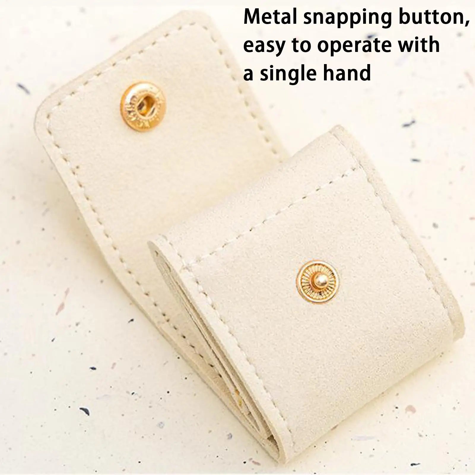 NEW 1pcs Mini Folding Jewelry Bag Earrings Jewelry Necklace Storage Bag Jewelry Boxes Portable Travel Storage Bag Packaging Box Qme