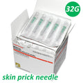 Skin Prick Needle Piercing Transparent Syringe Injection Glue Clear Qme 32G 13mm 100pcs