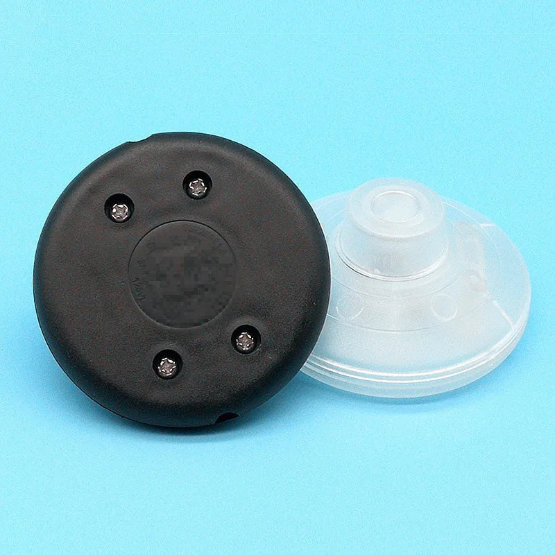 317 Round Foot Pedal Switch 3 Colors Black White Transparent Inline Qme