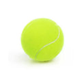 1PCS High Elasticity Tennis Professional Tennis Training Game Ball Outdoor Dogs Bite Chase and Chomp 63mm Tennis Ball Qme yellow