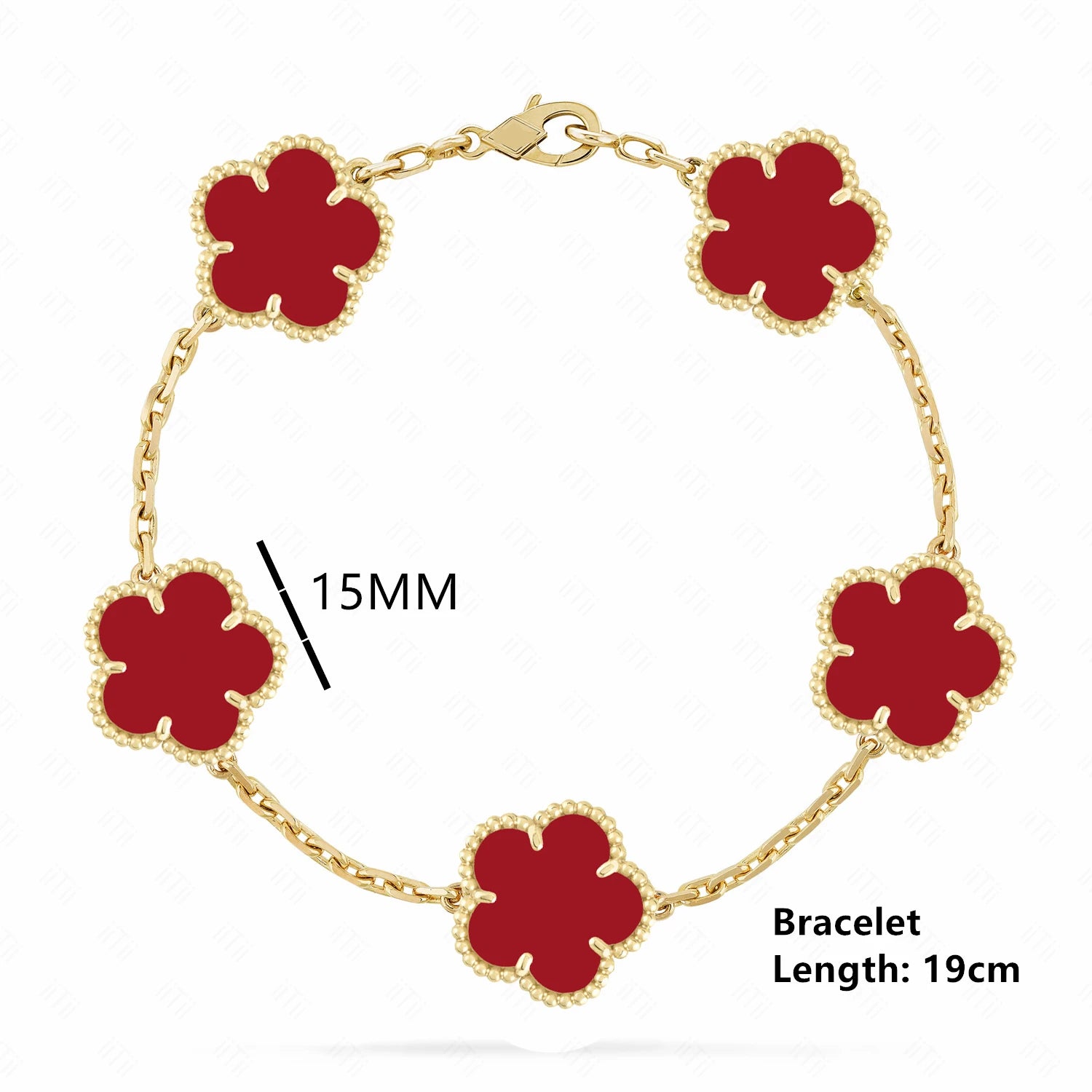 High-Quality Copper Plated 18k Gold Five-Leaf Clover Necklace Fashion Simple For Woman Girl Necklace Birthday Party Jewelry Gift Qme 9 45cm
