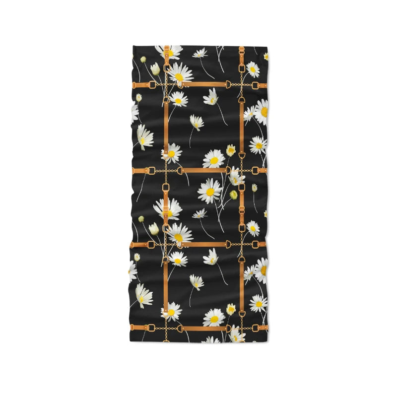 Fashion Daisy Series Headscarf Ladies Outdoor Sweat-wiping Dust-proof Qme style26 One Size >8Y
