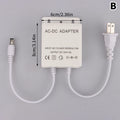 AC DC 12V 2A 2000ma CCTV Camera Power Supply Adaptor Outdoor Qme B