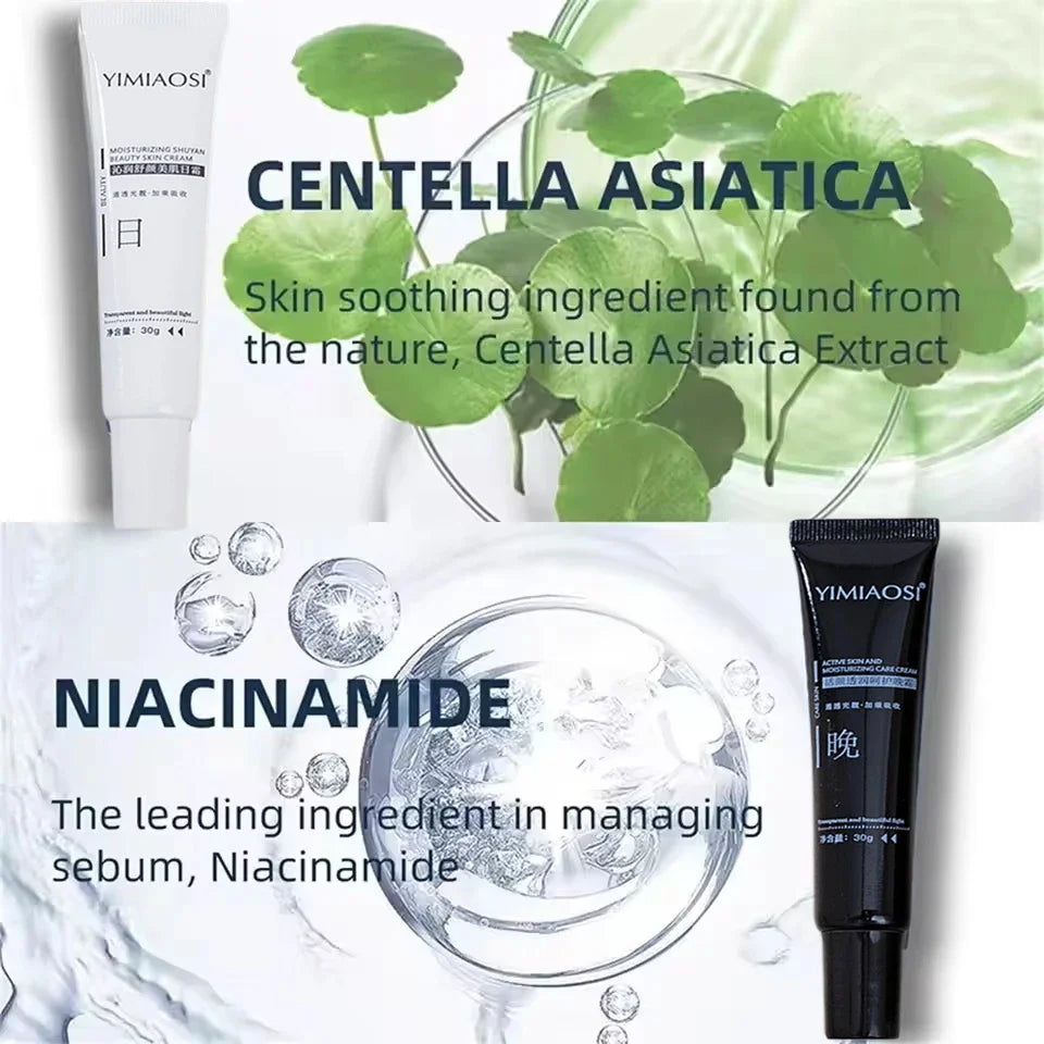 Facial Redness Repair Cream Improve Sensitive Skin Dryness Hydrating Sooth Lotion Removal Rosacea Day Night Korean Cosmetics Qme