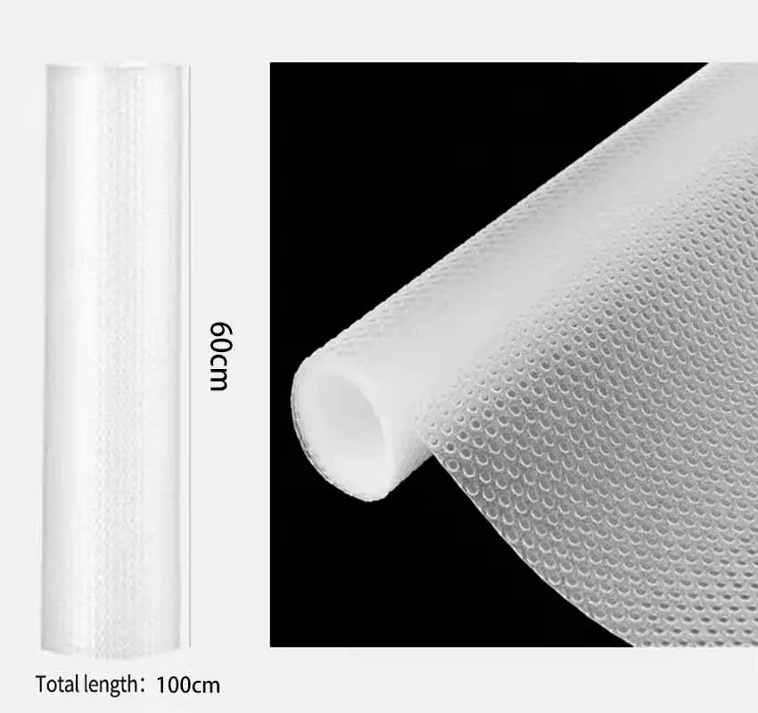 Washable Oil-Proof Non-Slip And Moisture-Proof Drawer Mats Non-Stick And Suitable For Cabinets Drawers And Shoe Cabinets. Qme 60cmX100cm