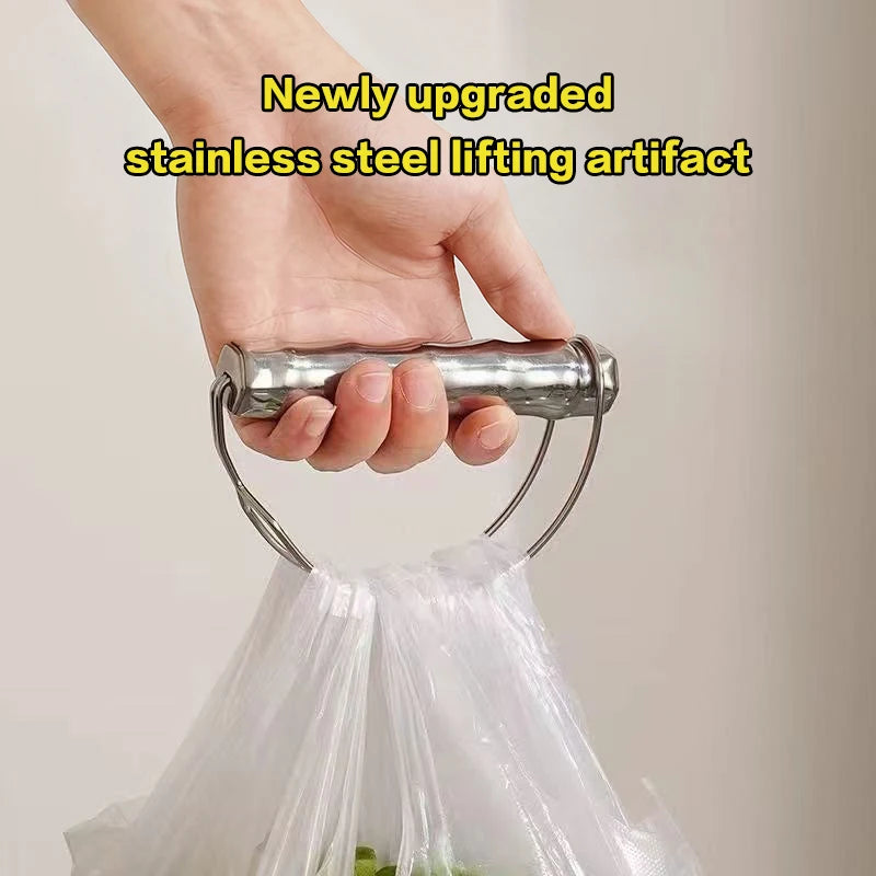 Vegetable Carrier Convenient Handheld Plastic Bag Holder Easy Use Qme