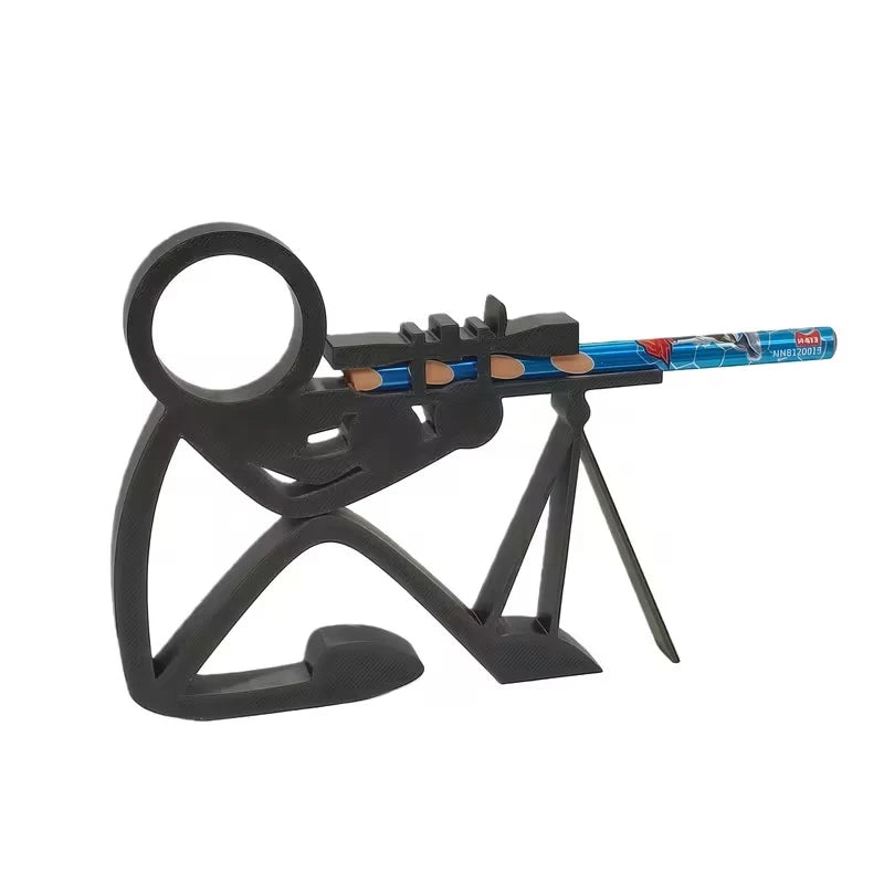 3D Printed Stick Figure Pencil Holders Pen Racks Desktop Ornaments Qme A3