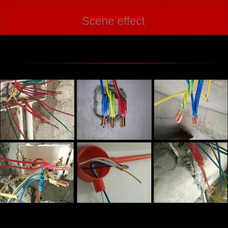 Five-wire Doubling Device Fast Terminal Electrician Automatic Peeling-free Splicing And Head Tool Tightening Device Row Wire Qme