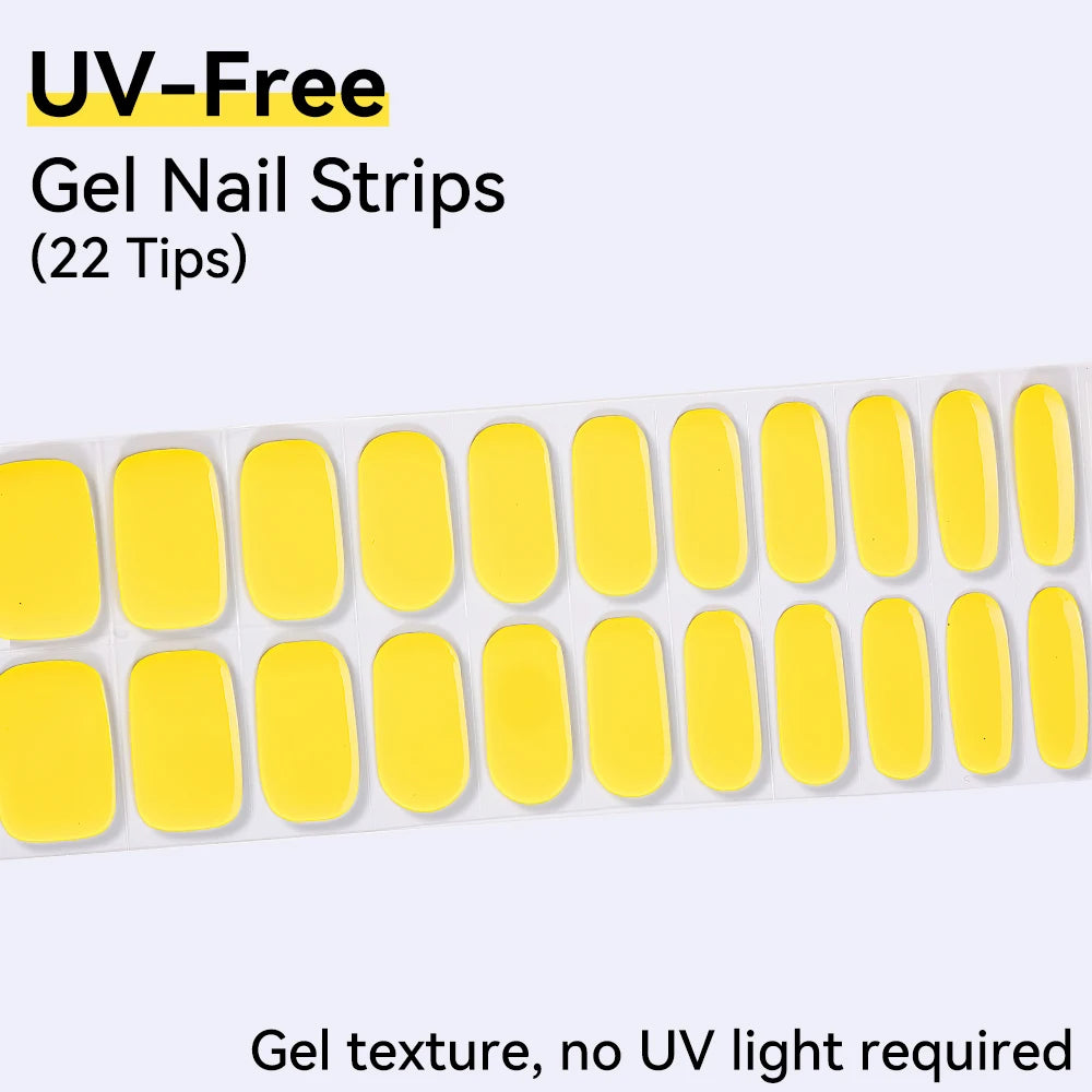 22Tips Full Cover Nail Stickers Valentine's Day Love Polish Sticker