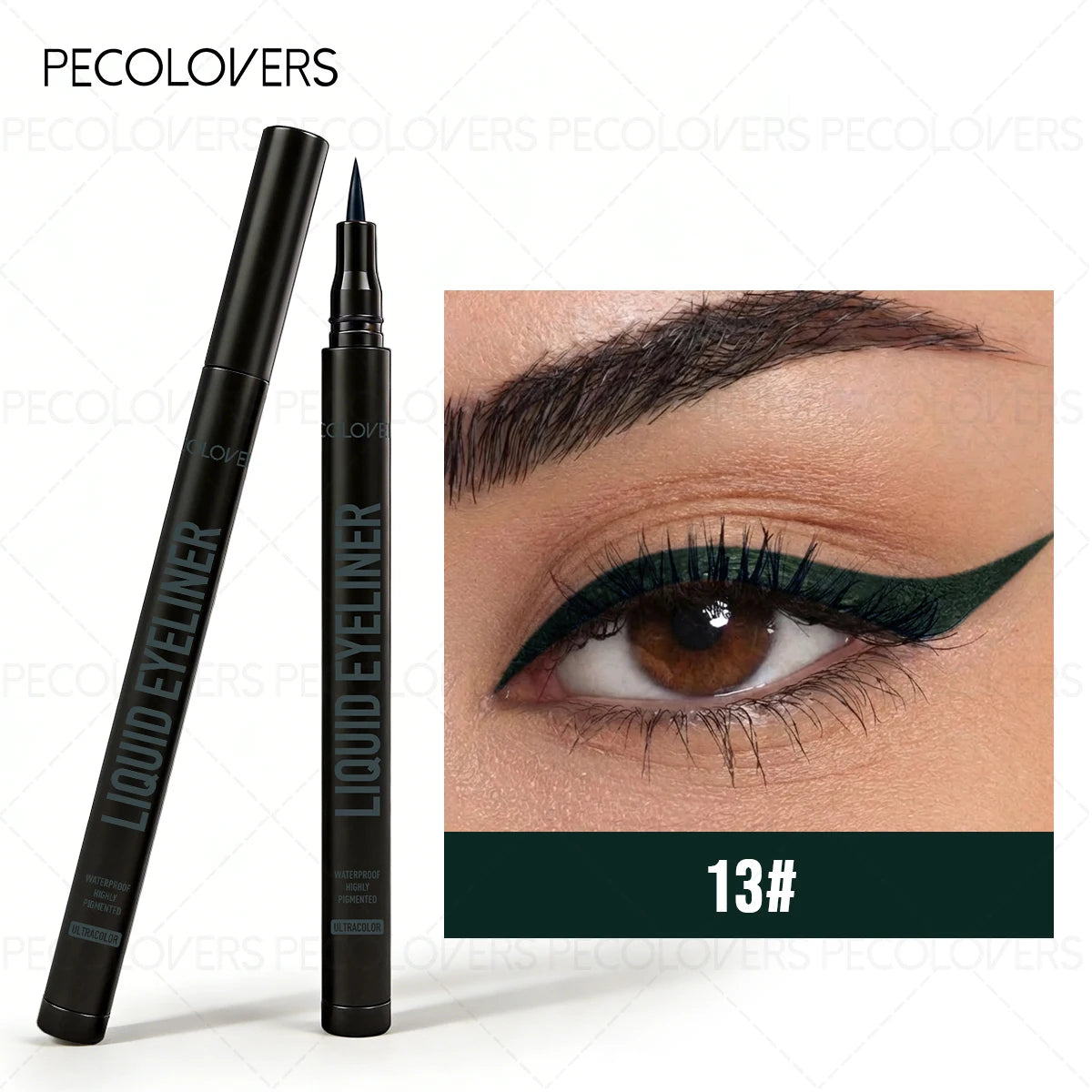 Liquid Eyeliner Pen Rendering Not Easy Smudge Waterproof Suitable Qme 13