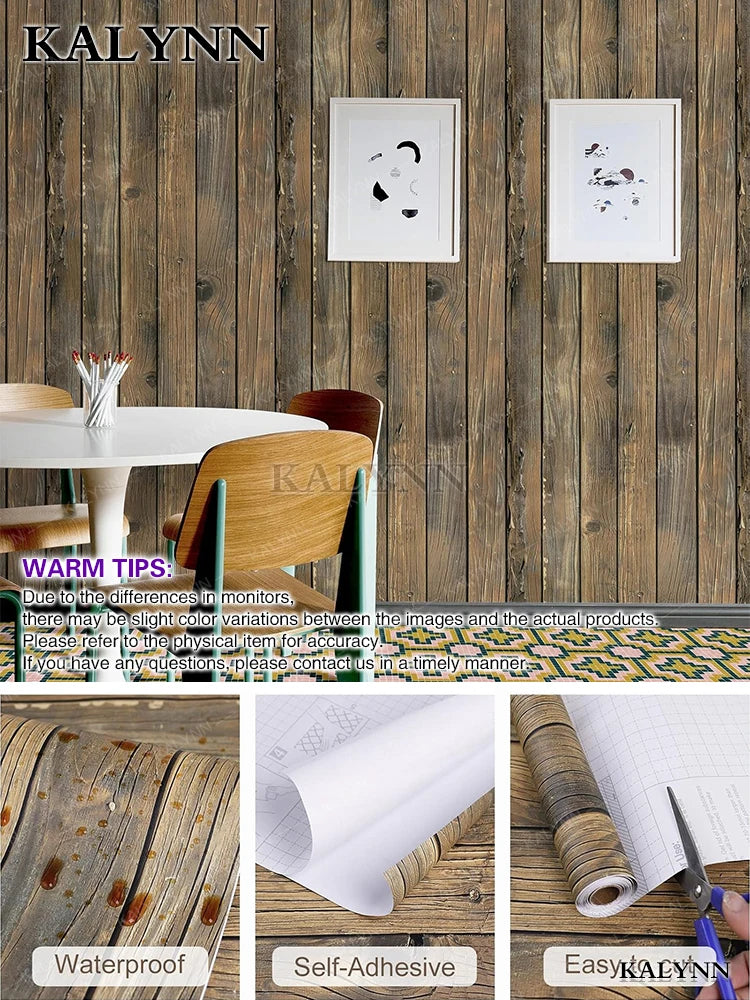 Wood Contact Paper Peel Stick Wallpaper Self Adhesive Removable Qme A07 Natural wood 3mx45cm (118inx17in)