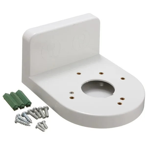 ESCAM 3.5 inch L Type Plastic Right Angle Bracket Wall Mount for CCTV Dome IP Security Camera Qme