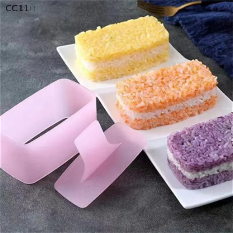 CC11Onigiri Mold Home Kitchen Food Utensils 4- Sushi Press Convenient Qme