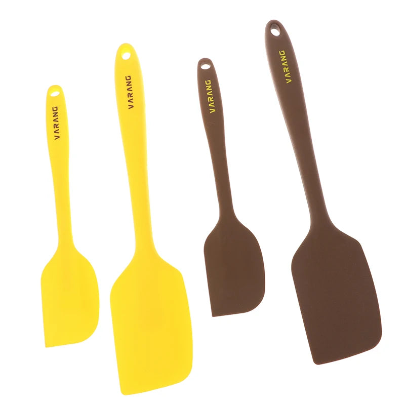 Kitchen Silicone Cream Butter Cake Spatula Scraper Nonstick Mixer DIY Qme