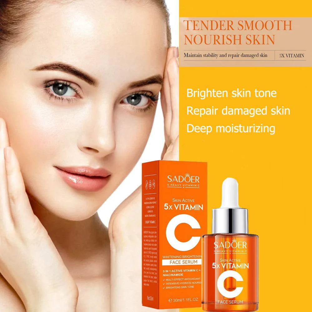 377VC Niacinamide Hyaluronic Acid Moisturizing Face Serum Essence 5x Qme