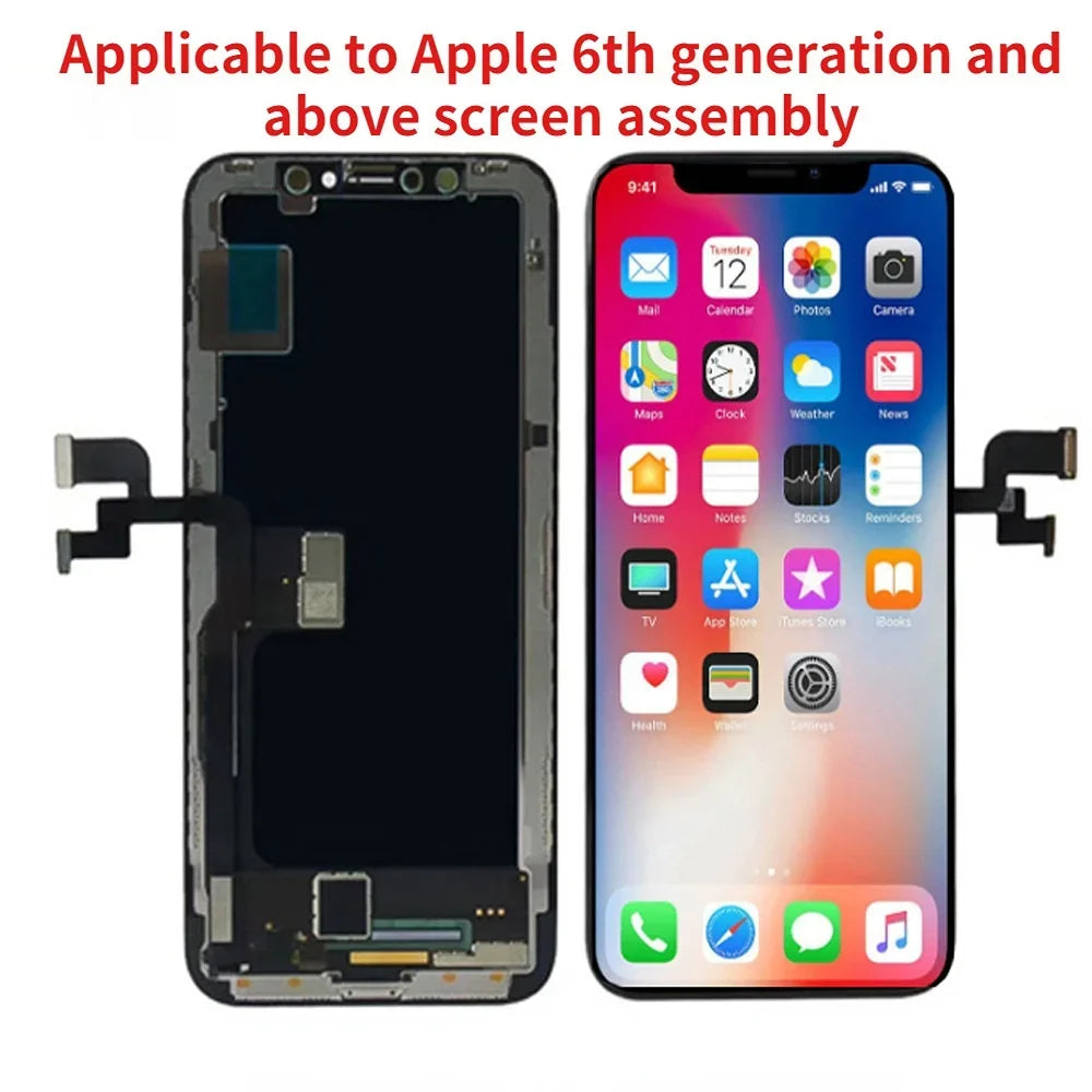 A+++ Quality Display for Iphone 6 LCD Touch Replacement Screen Digitizer Assembly For Iphone 5S 6s LCD for iphone 7 8 lcd Qme