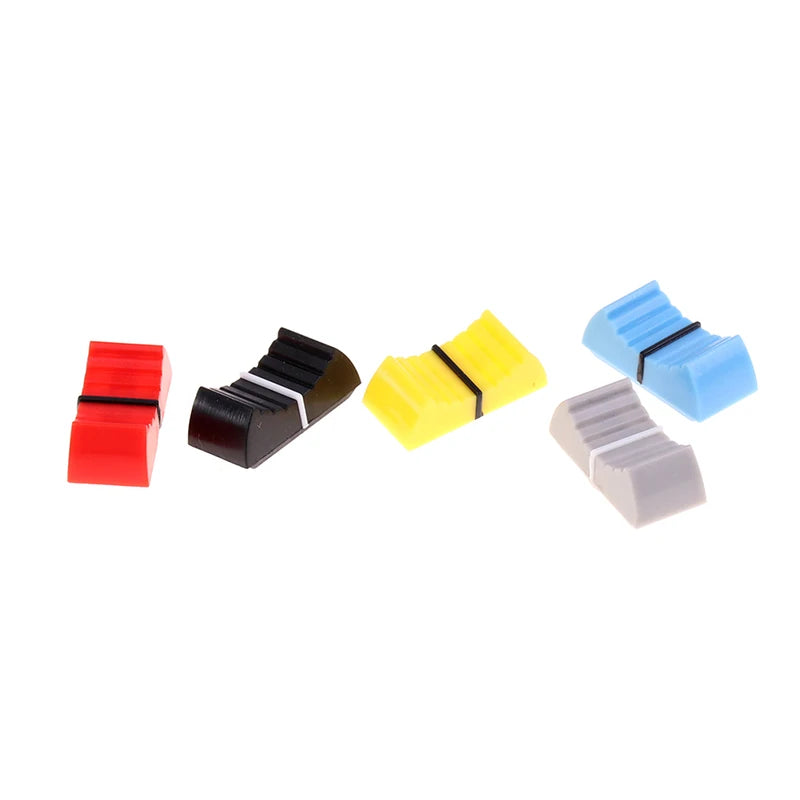 Fader Knob Cap Touch Sensitive Slider Ribbed Mixer Desk Switch Qme